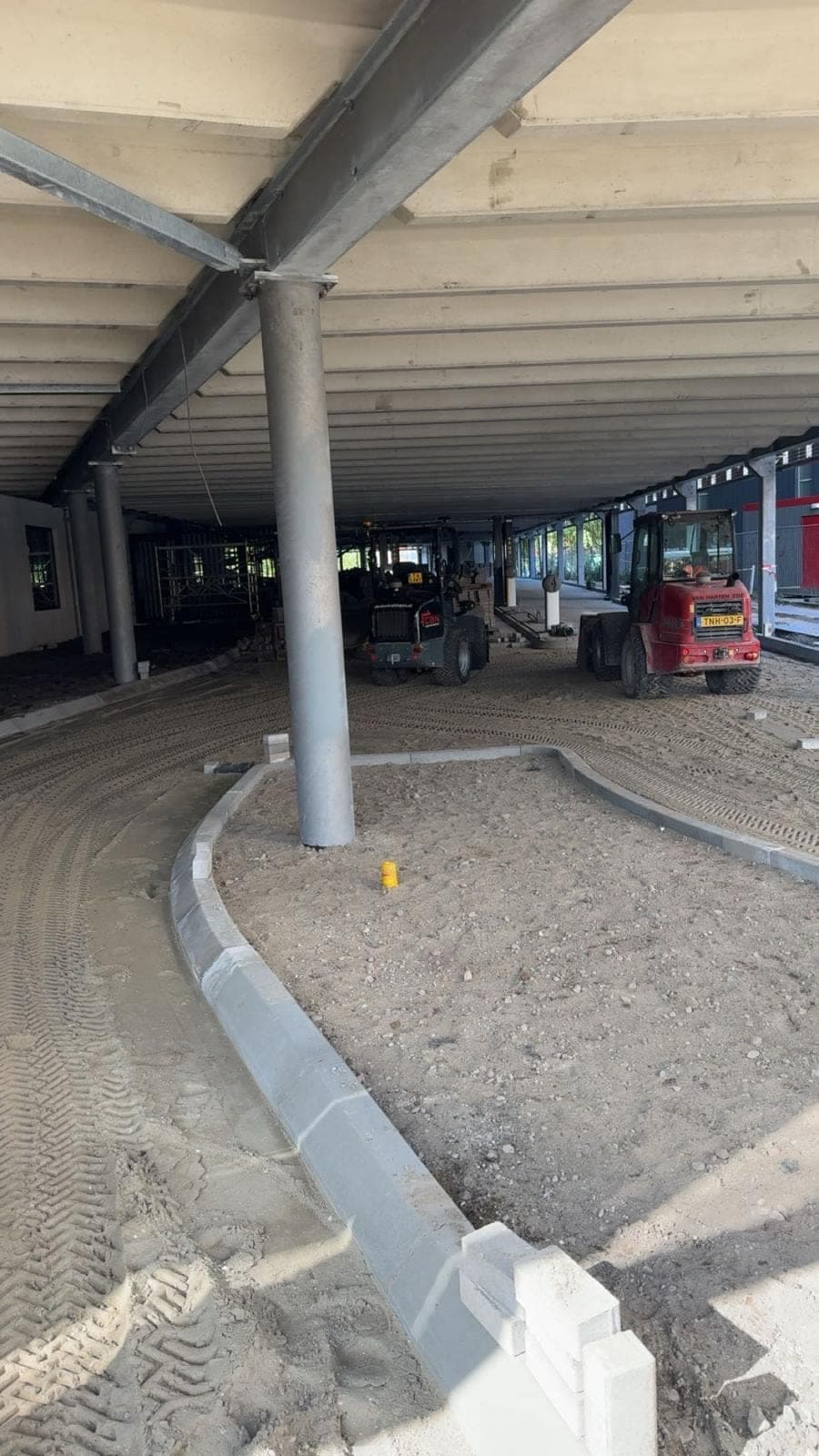 Parkeergarages bestraten